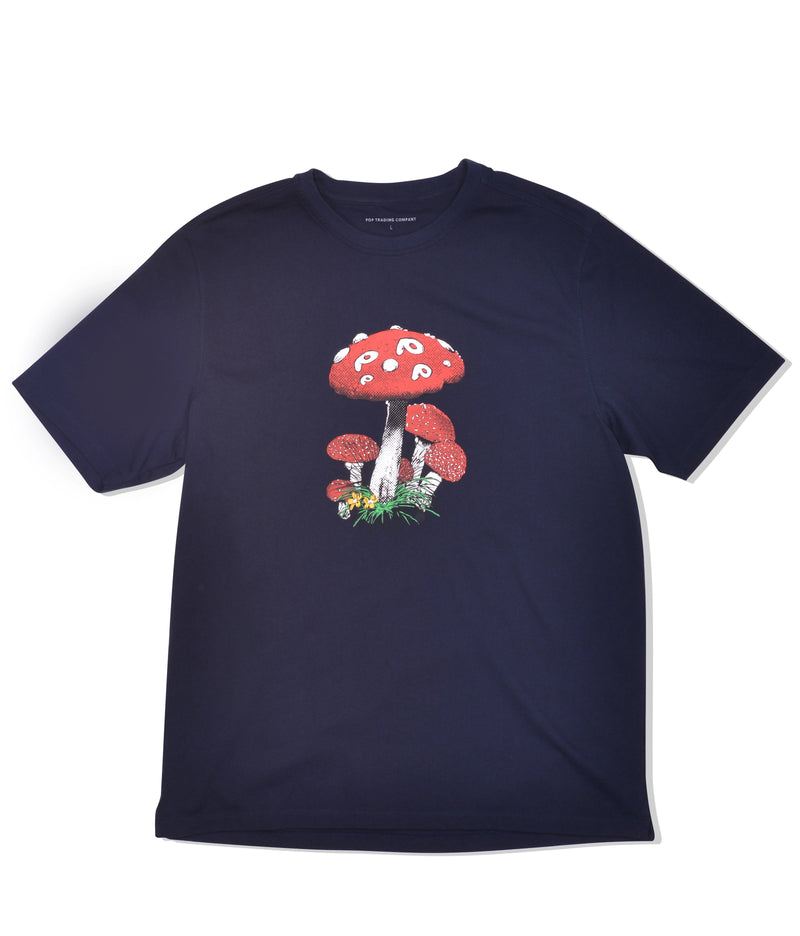 Pop Shroom T-Shirt Navy
