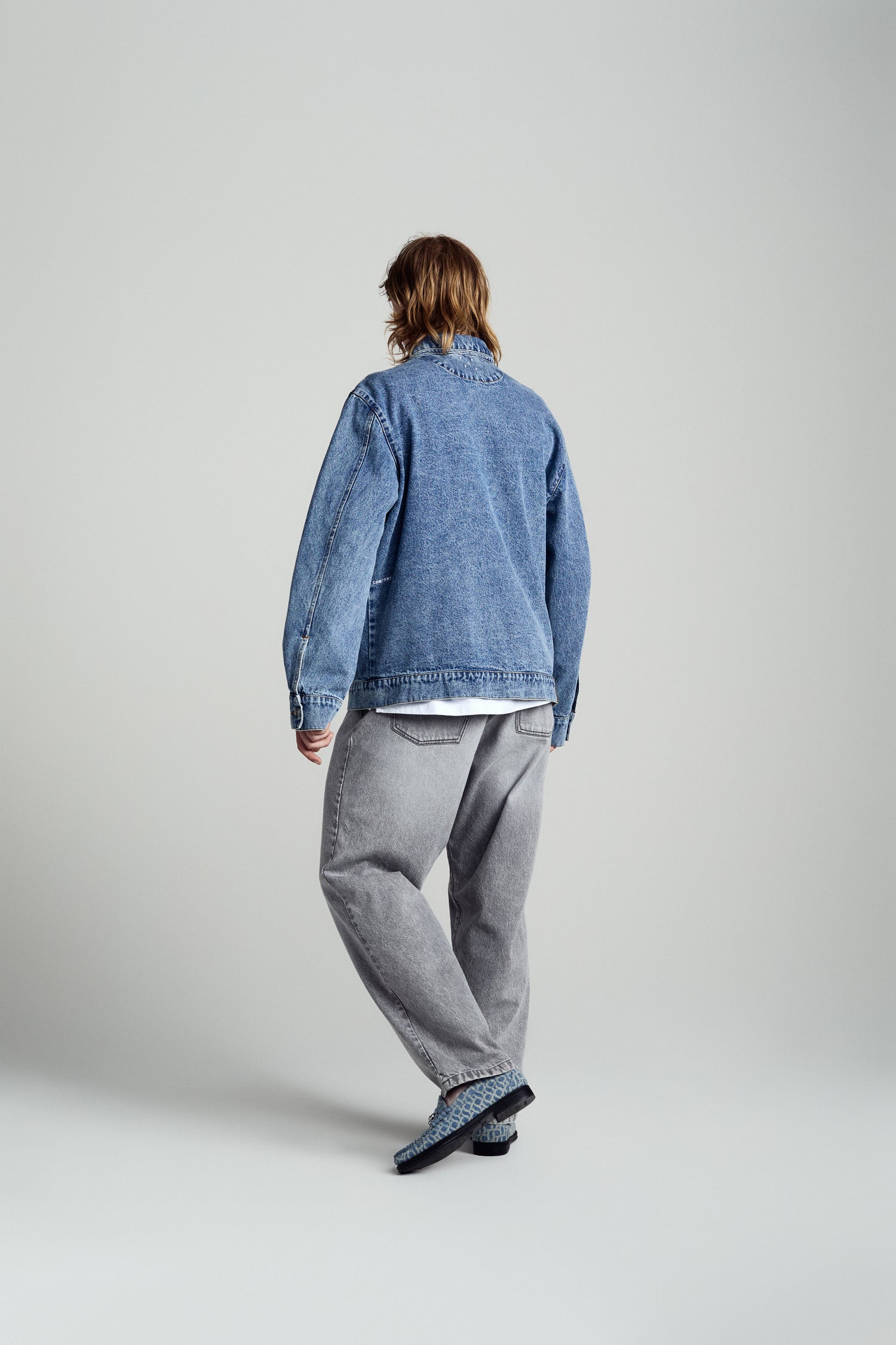 Pop DRS Denim Jacket Stonewashed