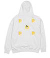 Pop Joost Swarte Hooded Sweat White