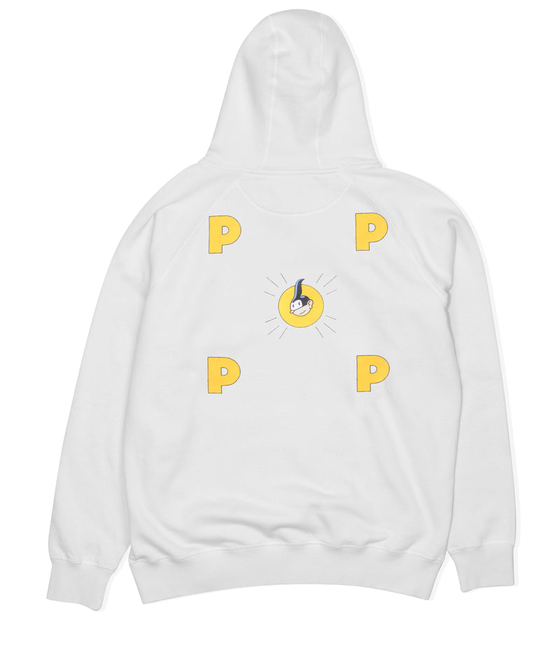 Pop Joost Swarte Hooded Sweat White
