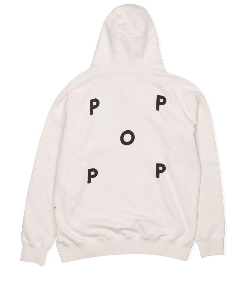 Pop Logo Hooded Sweat Off White
