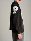 Pop Football Longsleeve T-Shirt Black