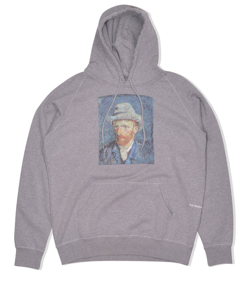 Featured Product Image Of Pop Van Gogh Hooded Sweat Heather Grey