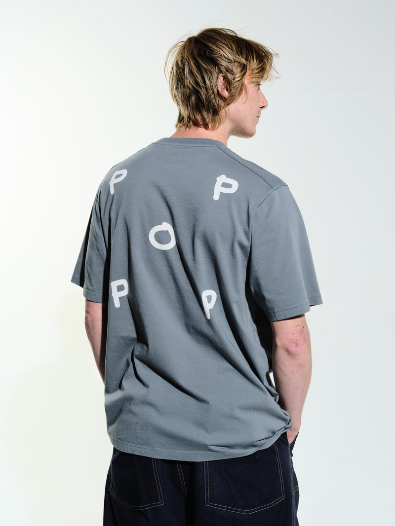 Pop Byobss Logo T-Shirt Stormy Sea