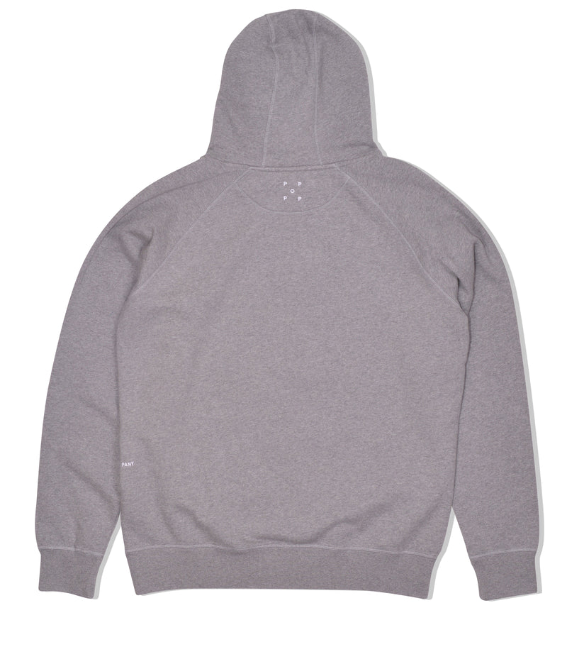 Pop Van Gogh Hooded Sweat Heather Grey
