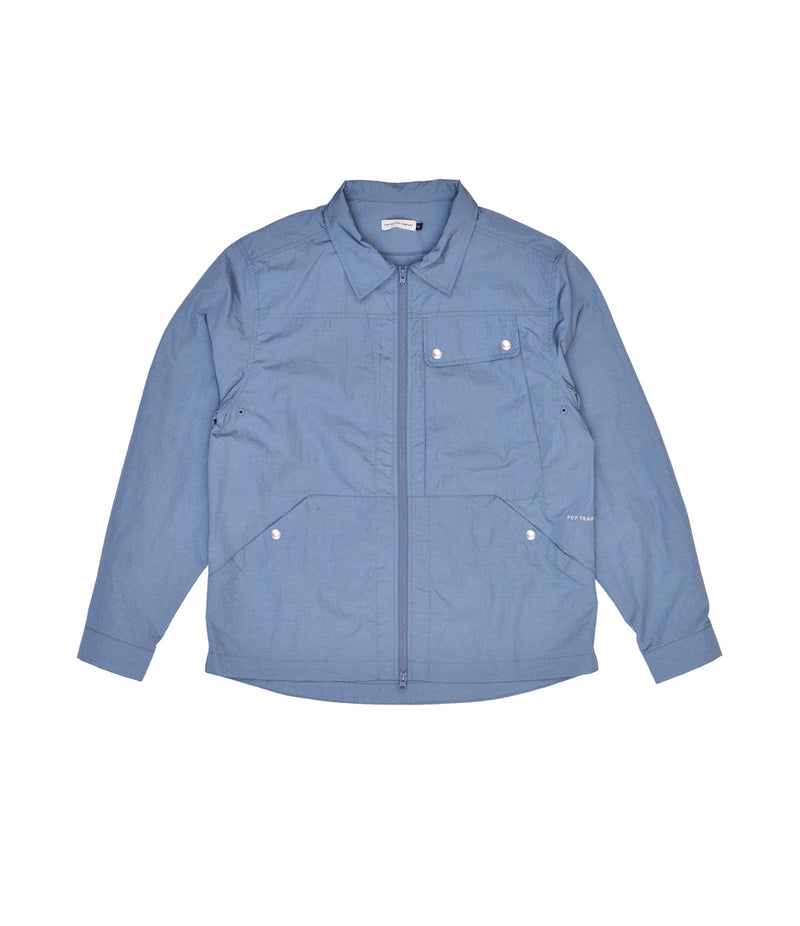 Pop Big Pocket Shirt Blue Shadow