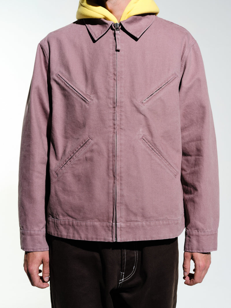 Pop Full Zip Jacket Twilight Mauve