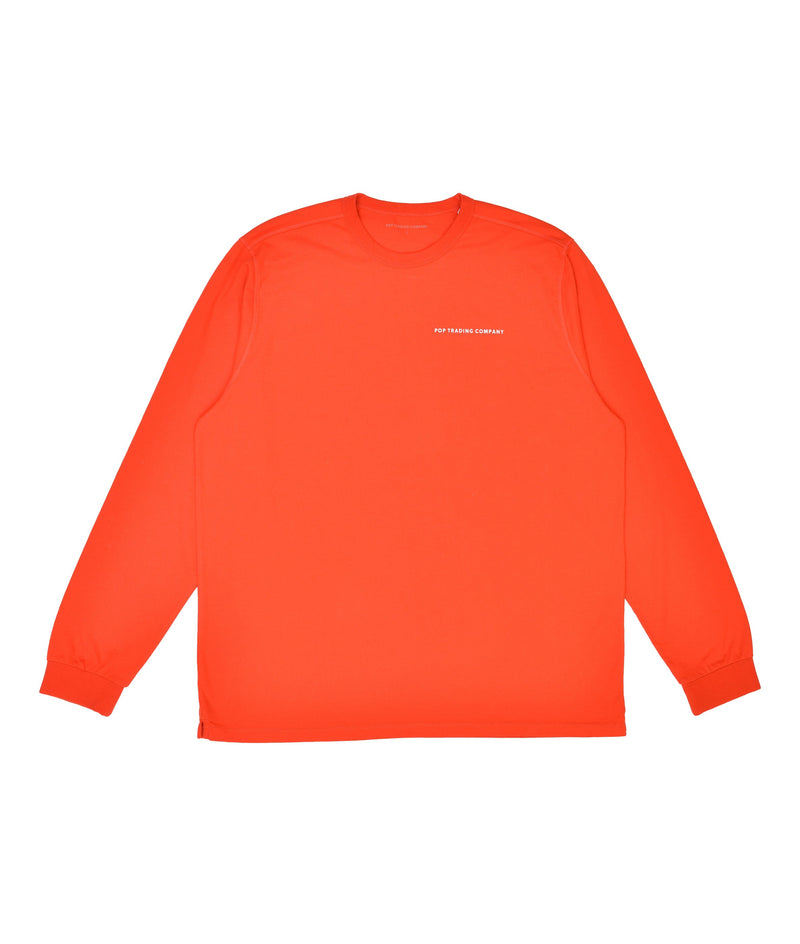 Pop Logo Longsleeve T-Shirt Poinciana