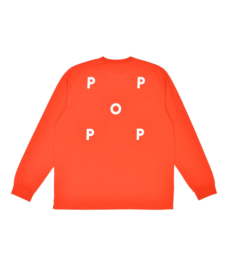 Pop Logo Longsleeve T-Shirt Poinciana