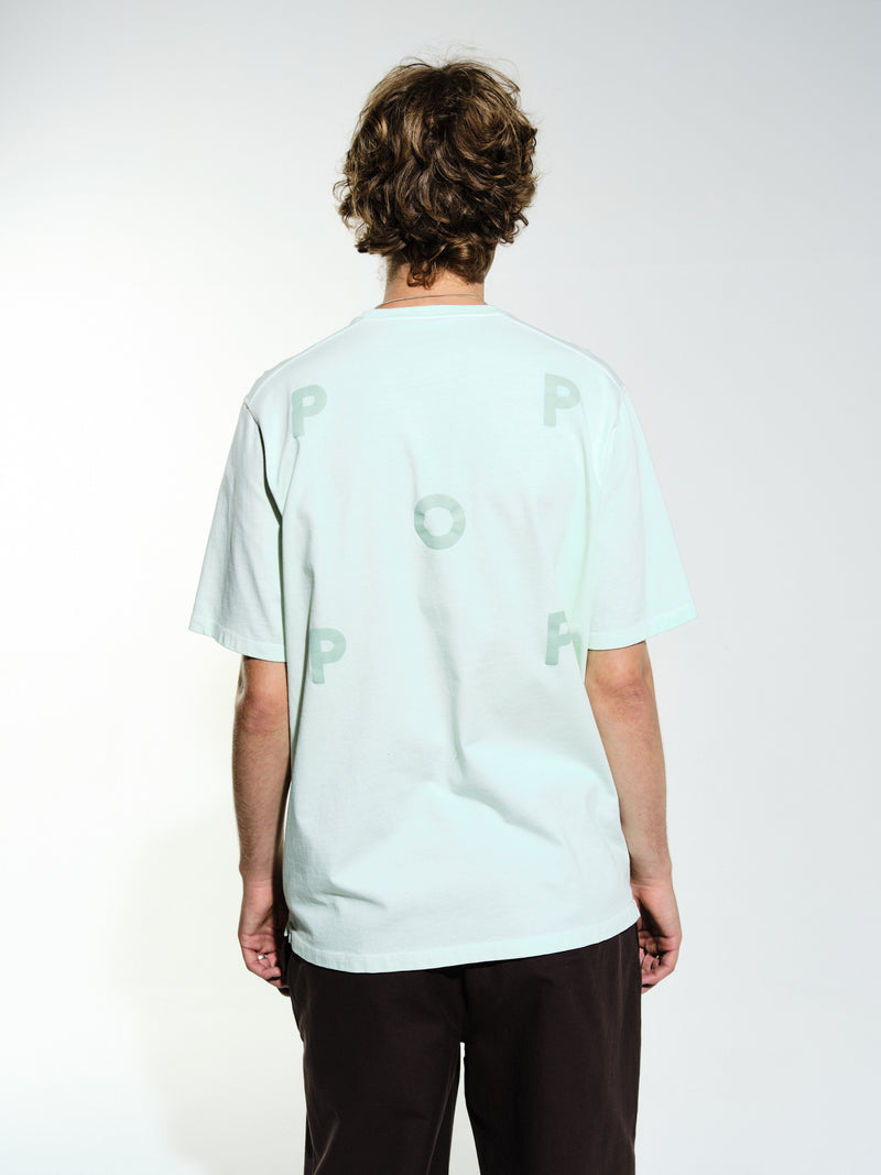Pop Logo T-Shirt Blue Haze