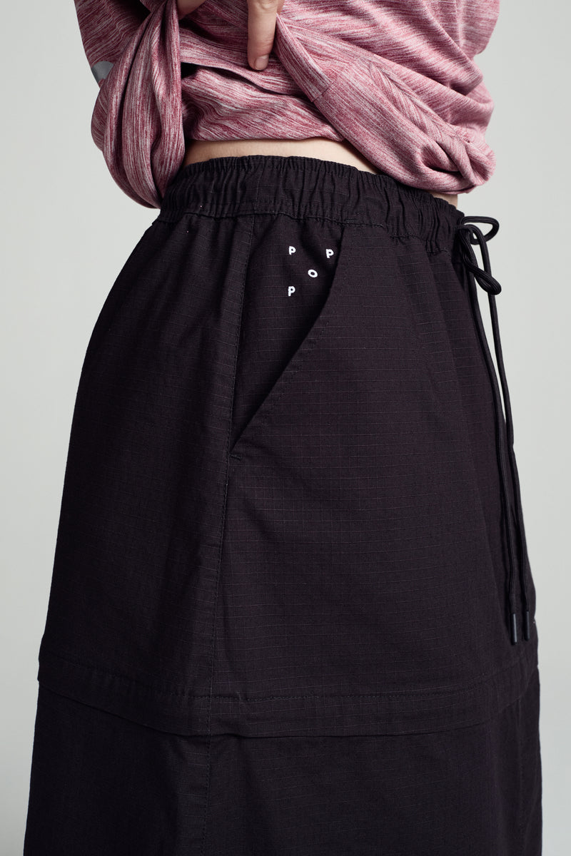 POP Sophie Zip Off Skirt Anthracite