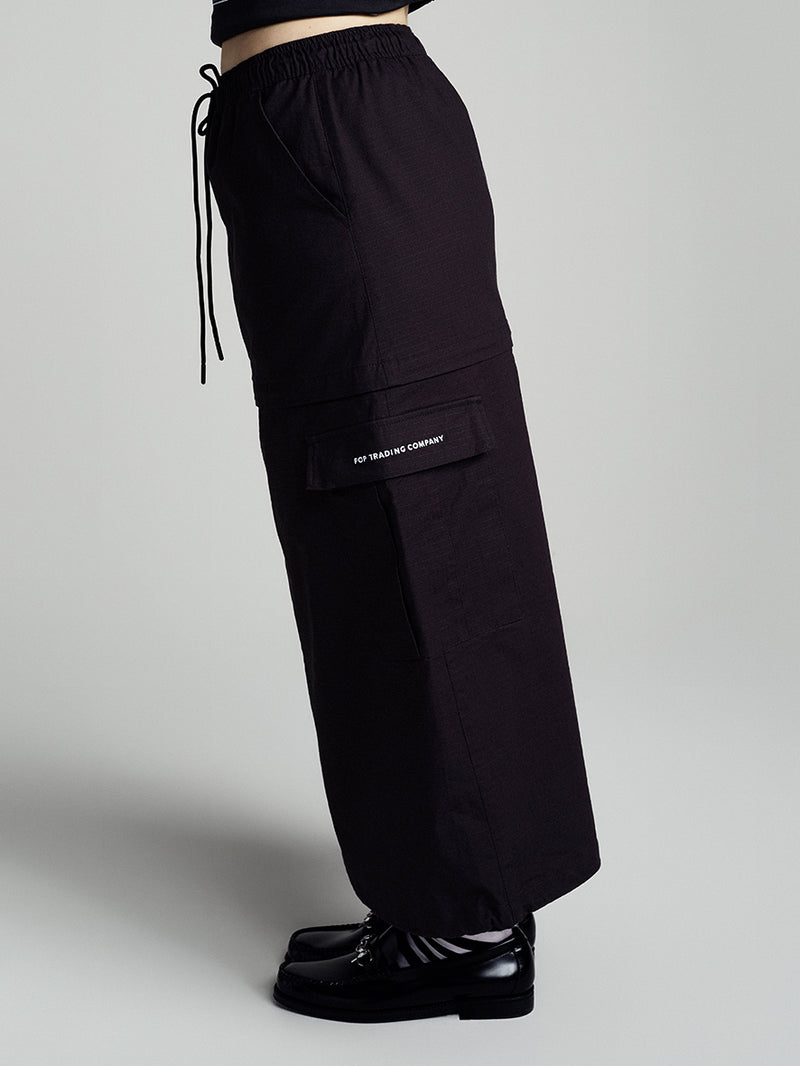 Sophie Zip Off Skirt Anthracite