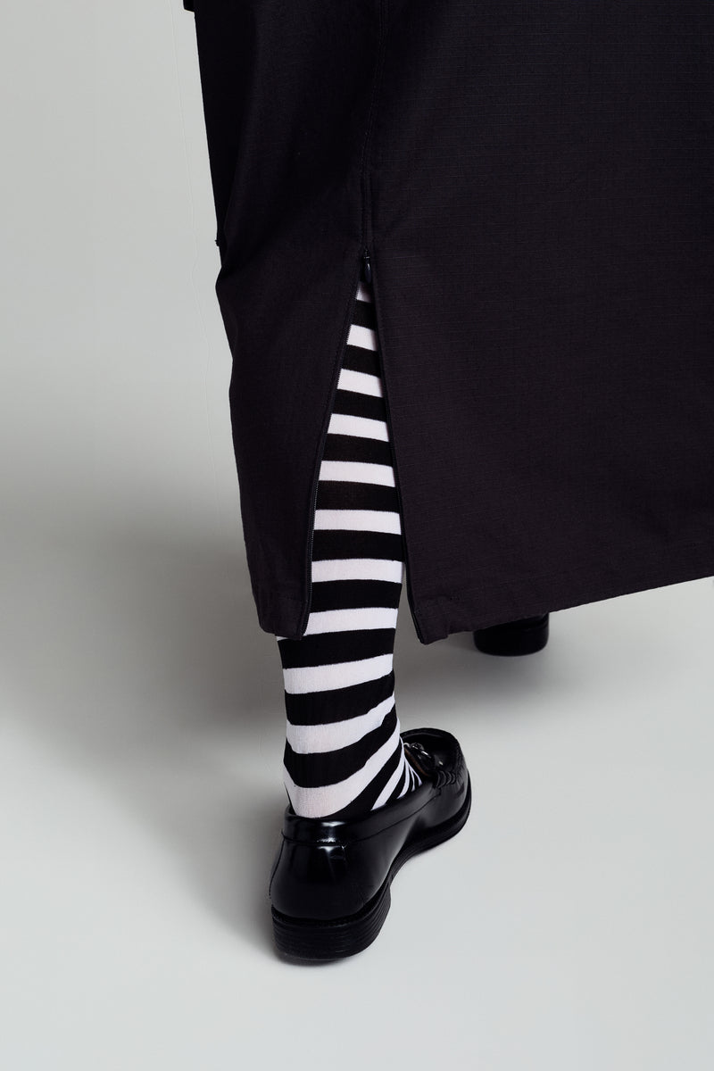 POP Sophie Zip Off Skirt Anthracite