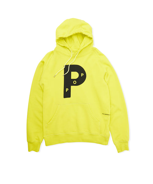 Featured Product Image Of SS19 Big P Hooded Sweat Electric Yellow