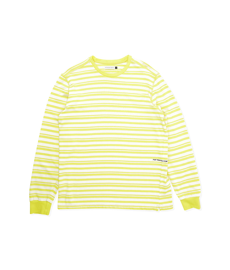 SS19 Blaine Stripe Electric Yellow White