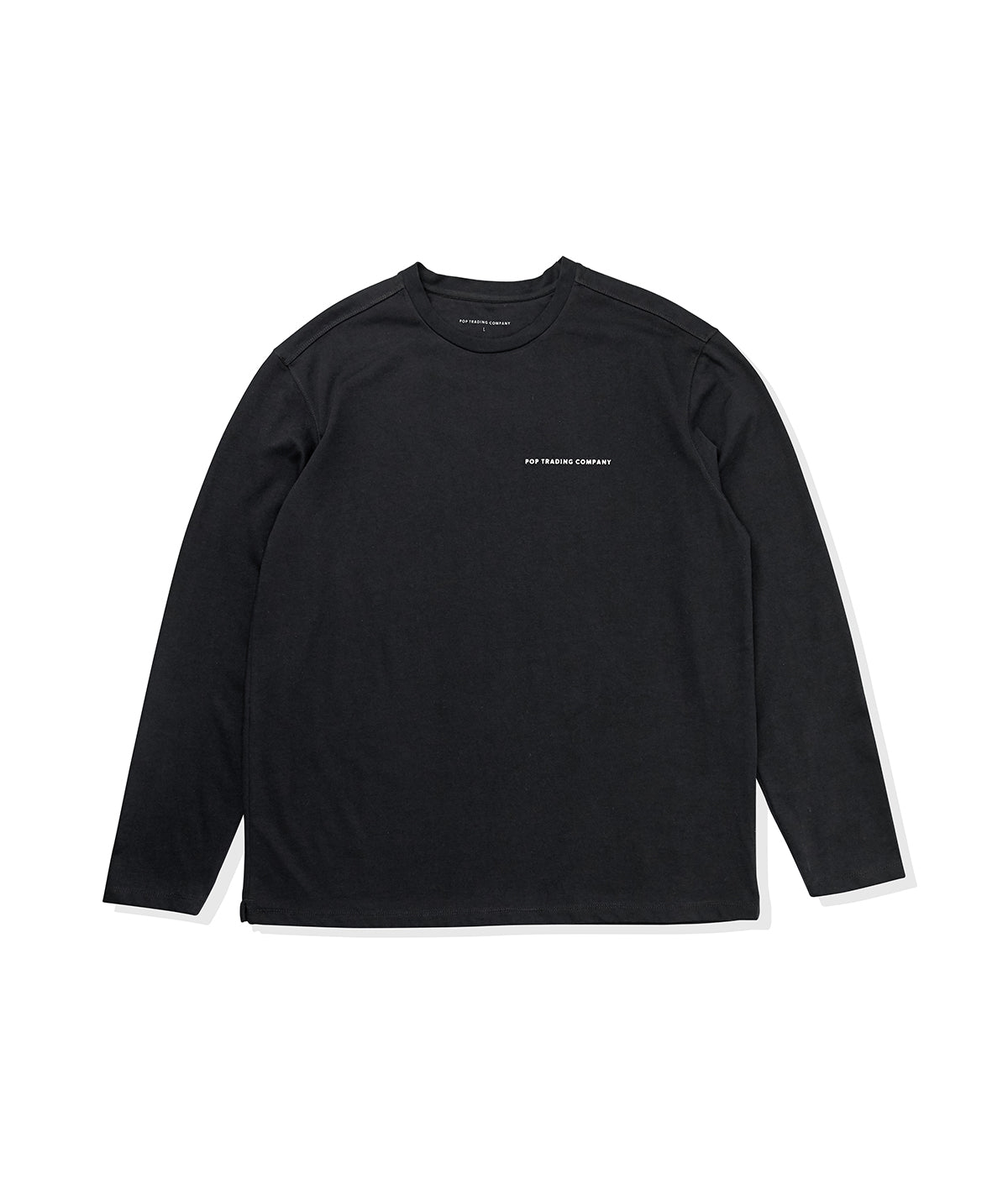 SS19 Logo Longsleeve Black White