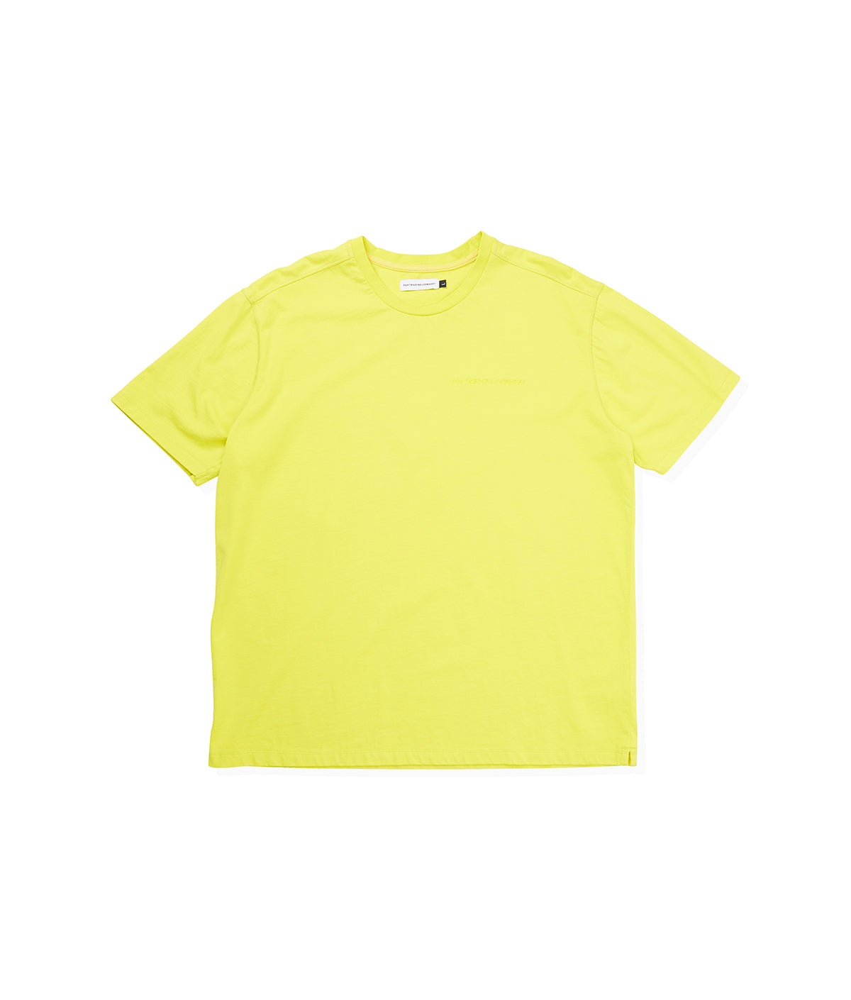 SS19 Outline T-Shirt Electric Yellow