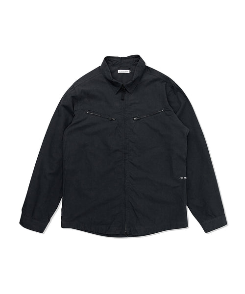 Featured Product Image Of SS19 Falling Down Overshirt Black Poplin