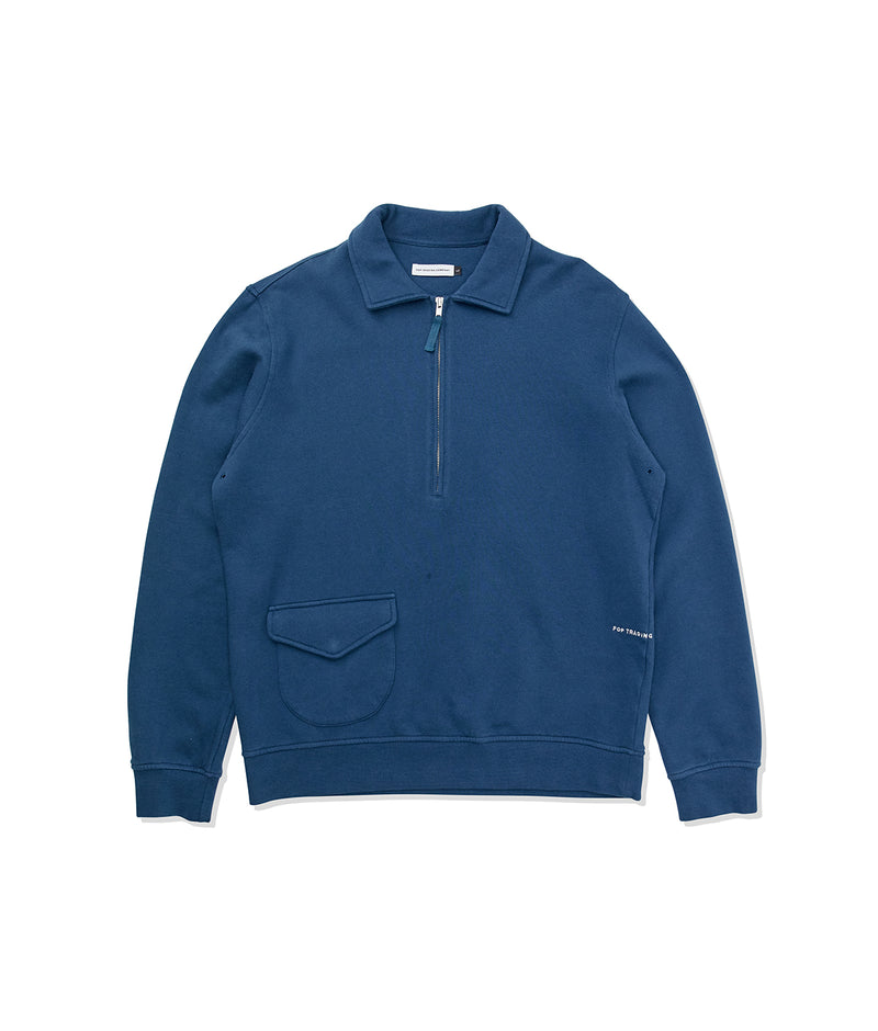 SS19 Sportswear Company Heavyweight Halfzip Teal