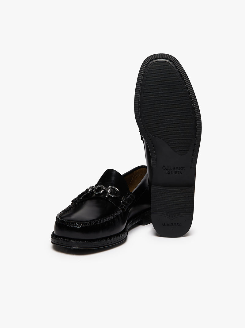 G.H. Bass & Pop Easy Weejuns Loafers Black Leather
