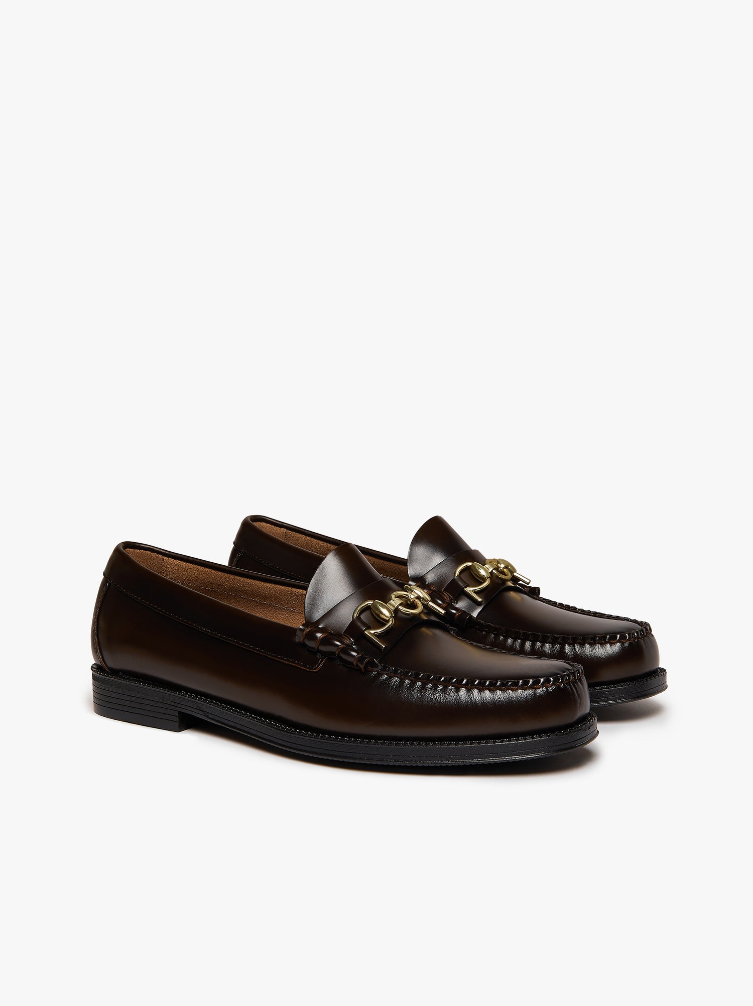 G.H. Bass & Pop Easy Weejuns Loafers Chocolate Leather