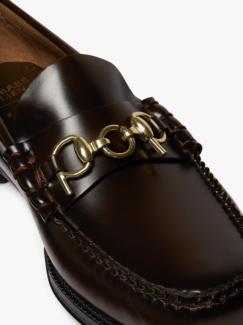 G.H. Bass & Pop Easy Weejuns Loafers Chocolate Leather