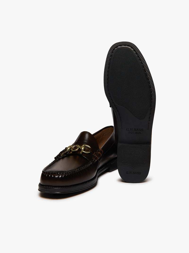 G.H. Bass & Pop Easy Weejuns Loafers Chocolate Leather