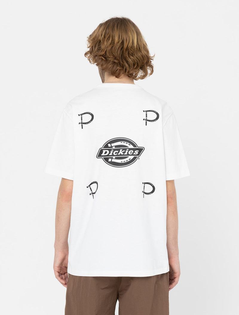 Pop/Dickies Shortsleeve T-Shirt White