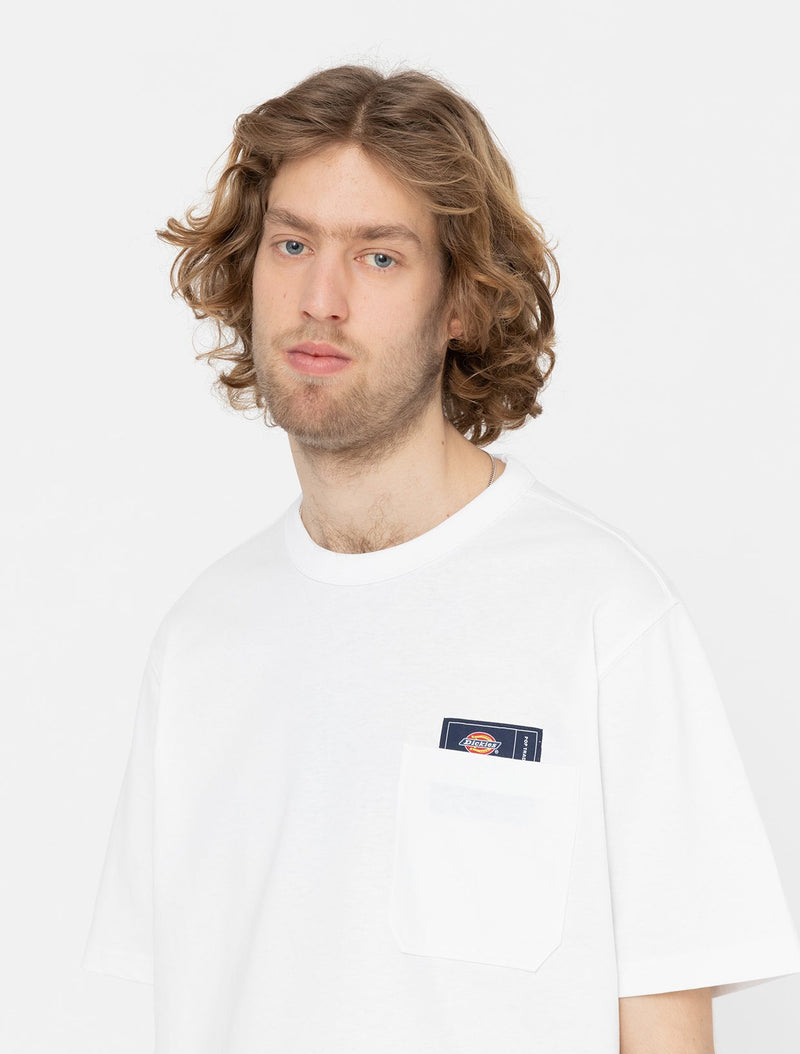 Pop/Dickies Shortsleeve T-Shirt White