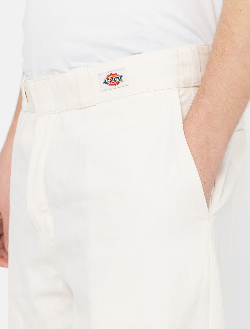 Pop/Dickies Work Pants Off White