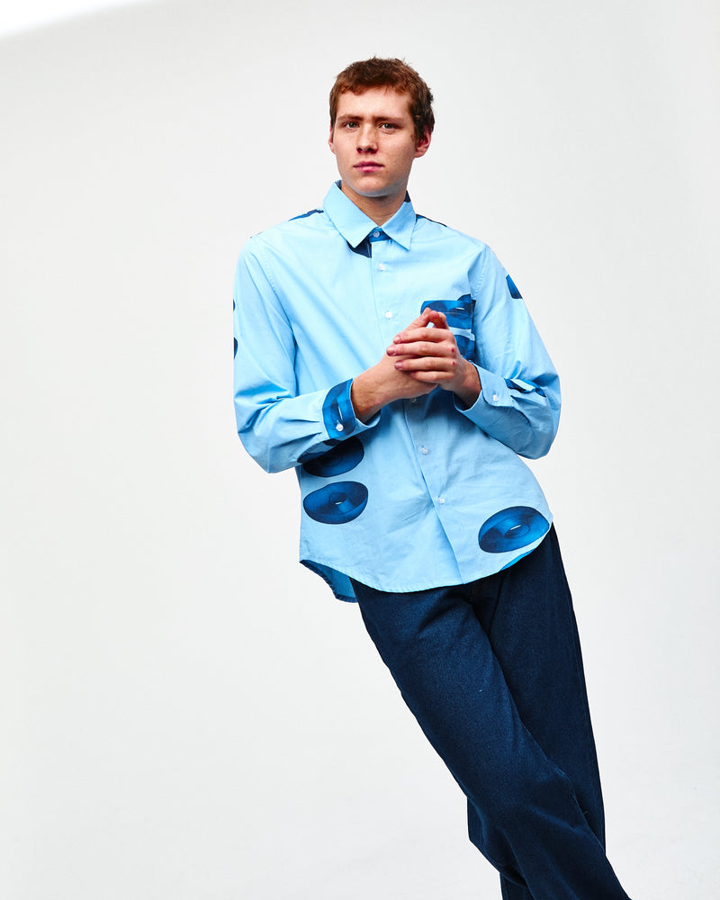 Pop Thomas Van Rijs Shirt Light Blue