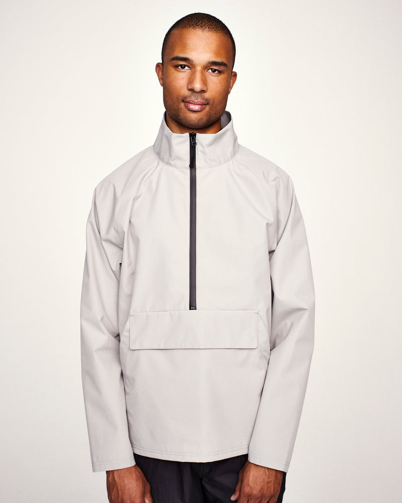 Pop DRS Halfzip Tech Jacket Light Grey