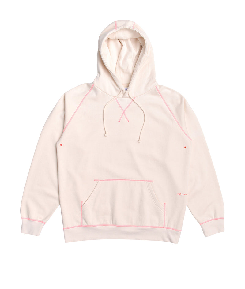 Pop Lex Pott Hooded Sweater Natural White