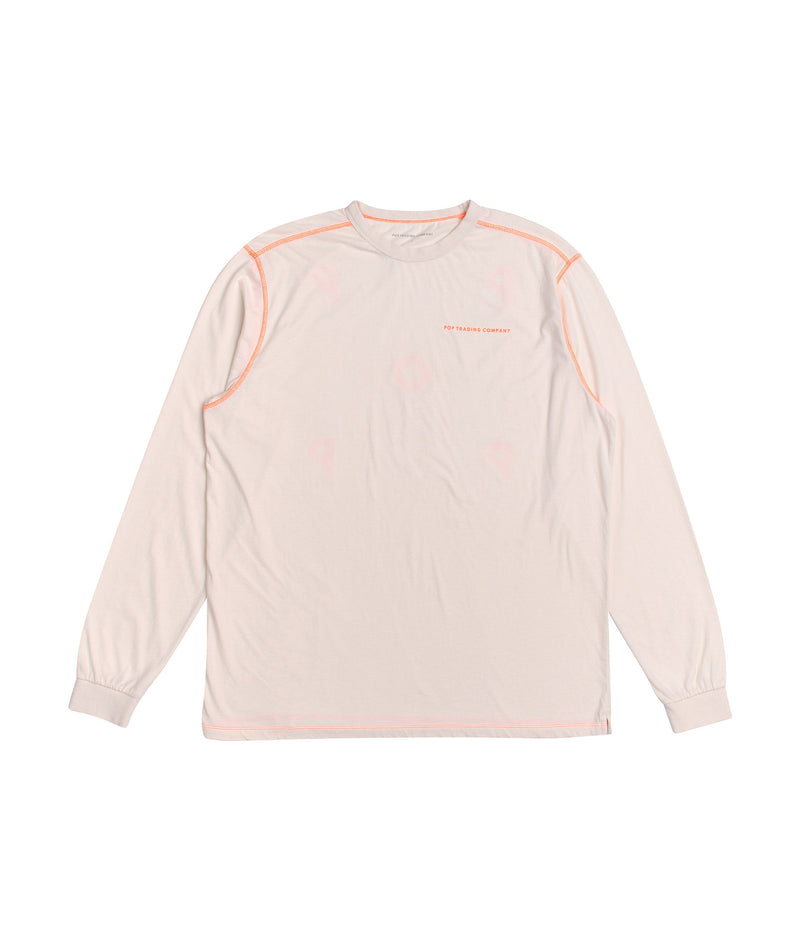 Pop Lex Pott Longsleeve T-Shirt Natural White