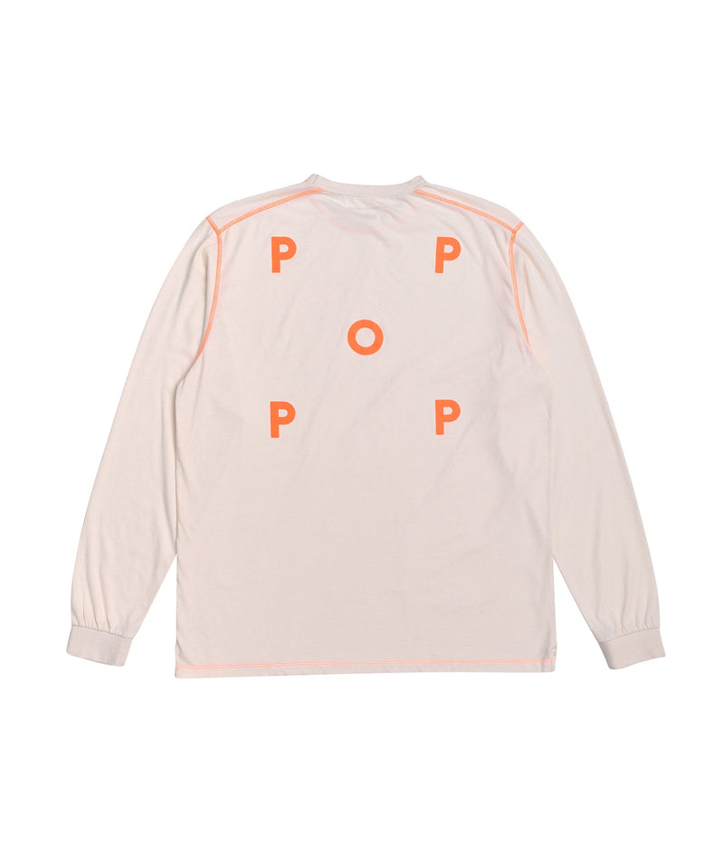 Pop Lex Pott Longsleeve T-Shirt Natural White