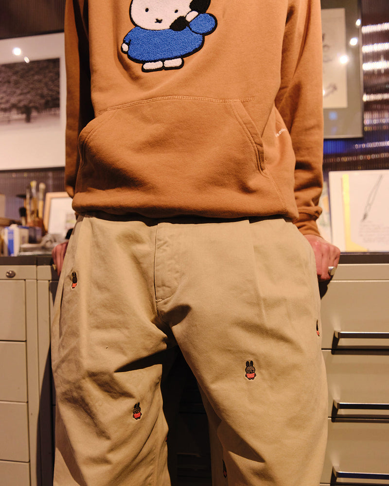 Pop & Miffy Suit Pants Khaki