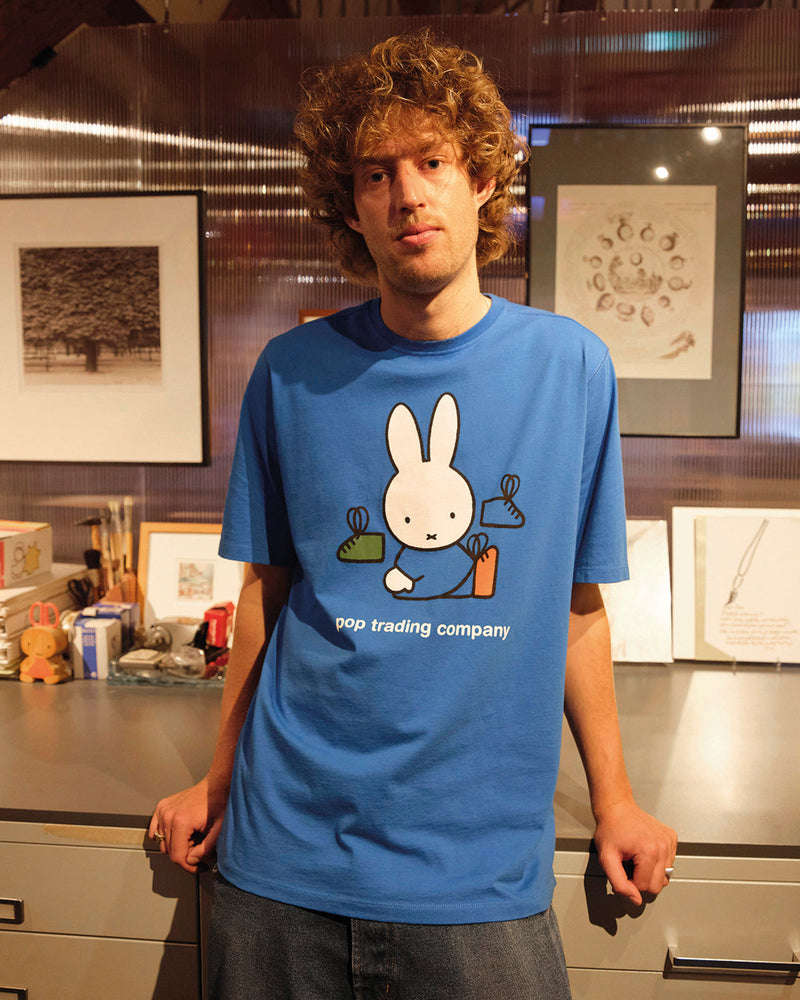 Pop & Miffy Footwear T-Shirt Blue