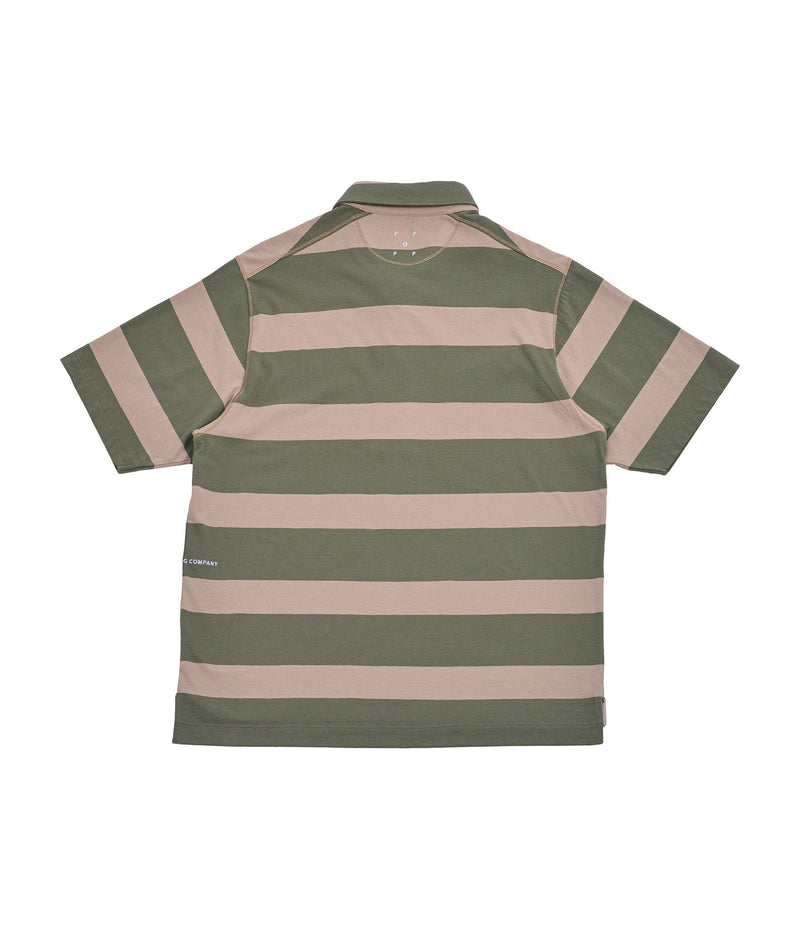 Pop Italo Striped Shirt Olivine
