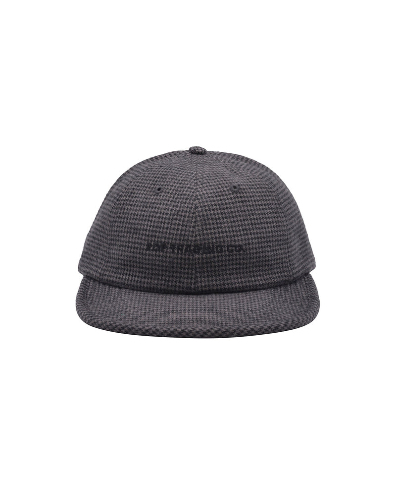 Pop Flexfoam 6 Panel Hat Anthracite Houndstooth
