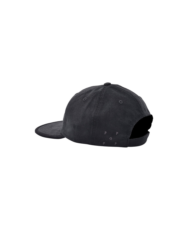 Pop Flexfoam 6 Panel Hat Black Minicord