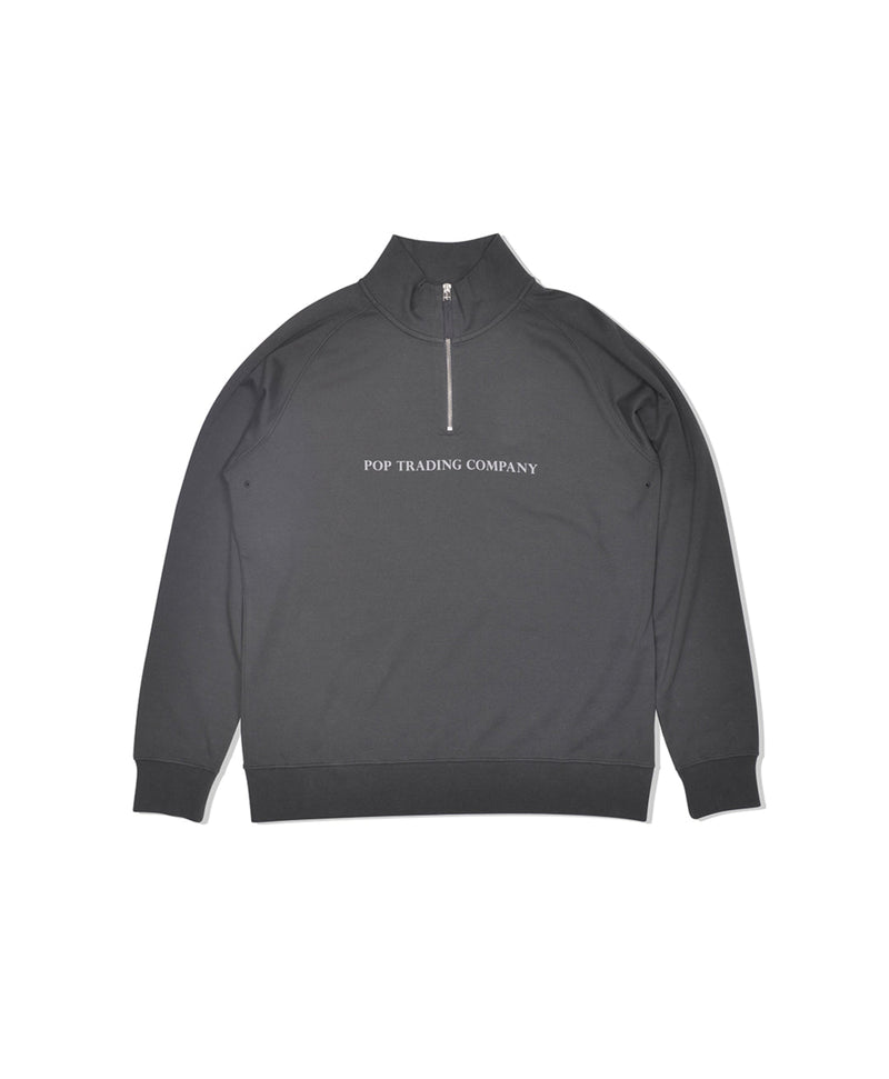 Pop Lightweight Sportswear Company Halfzip Charcoal