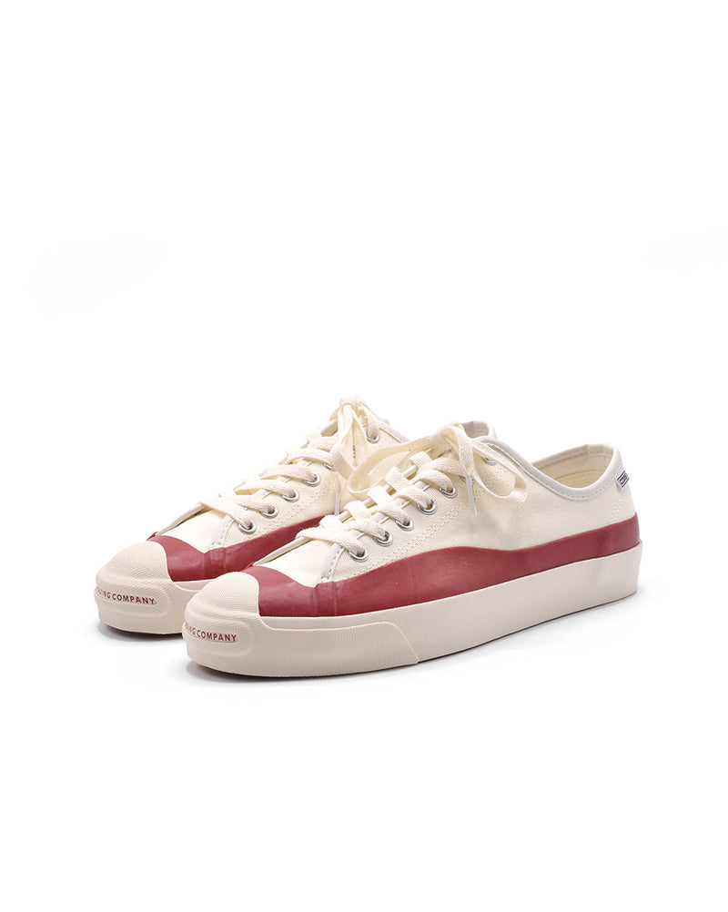 Pop/Converse JP Pro Ox Egret/Red Dahlia