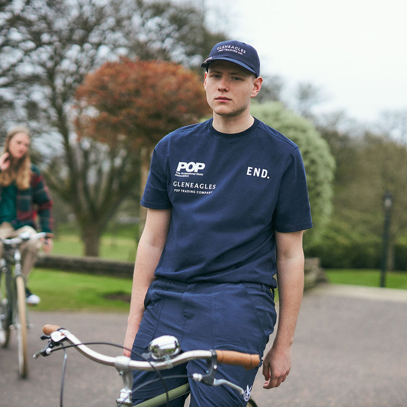 Pop & Gleneagles Tour T-Shirt Navy