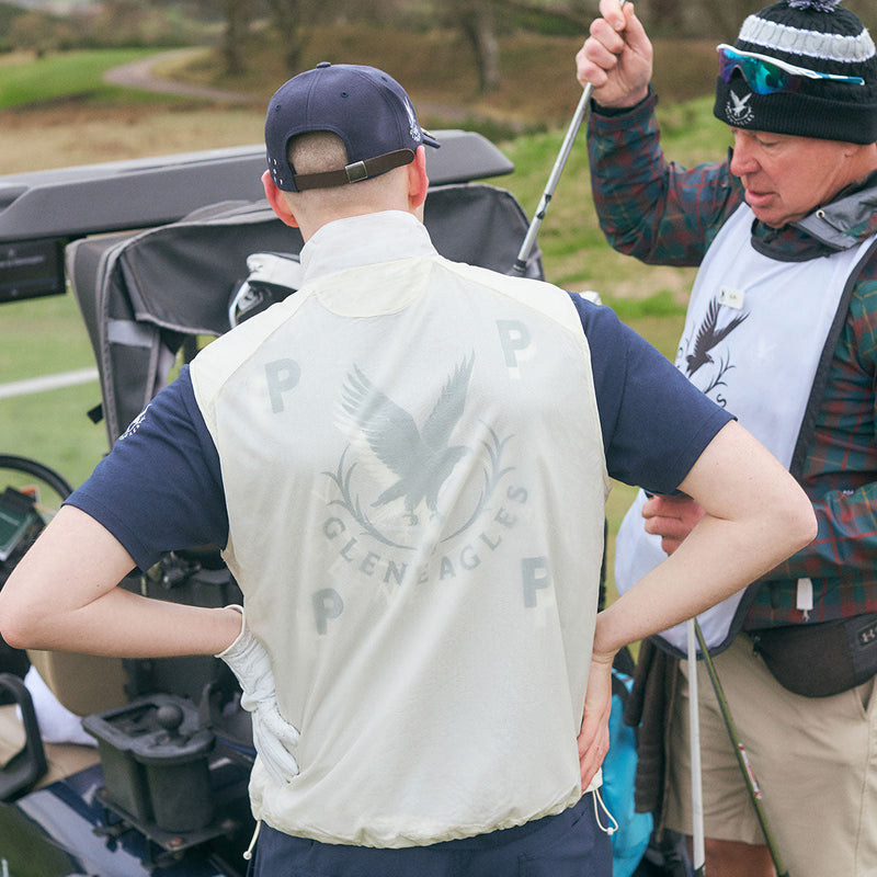 Pop & Gleneagles Safari Vest Off White