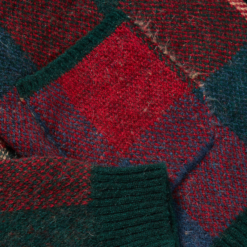 Pop & Gleneagles Knitted Cardigan Tartan
