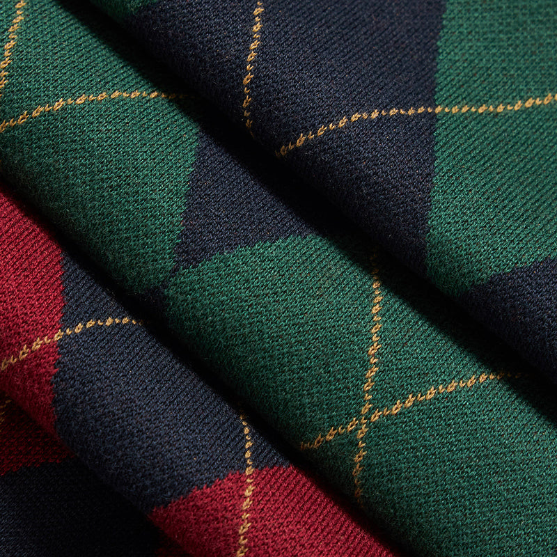 Pop & Gleneagles Knitted Vest Argyle