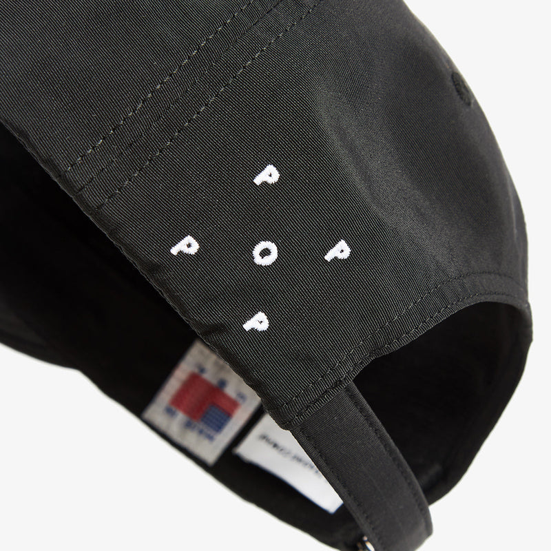 Pop & Gleneagles Flexfoam Sixpanel Hat Black