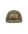 Pop Arch Sixpanel Hat Olivine Minicord
