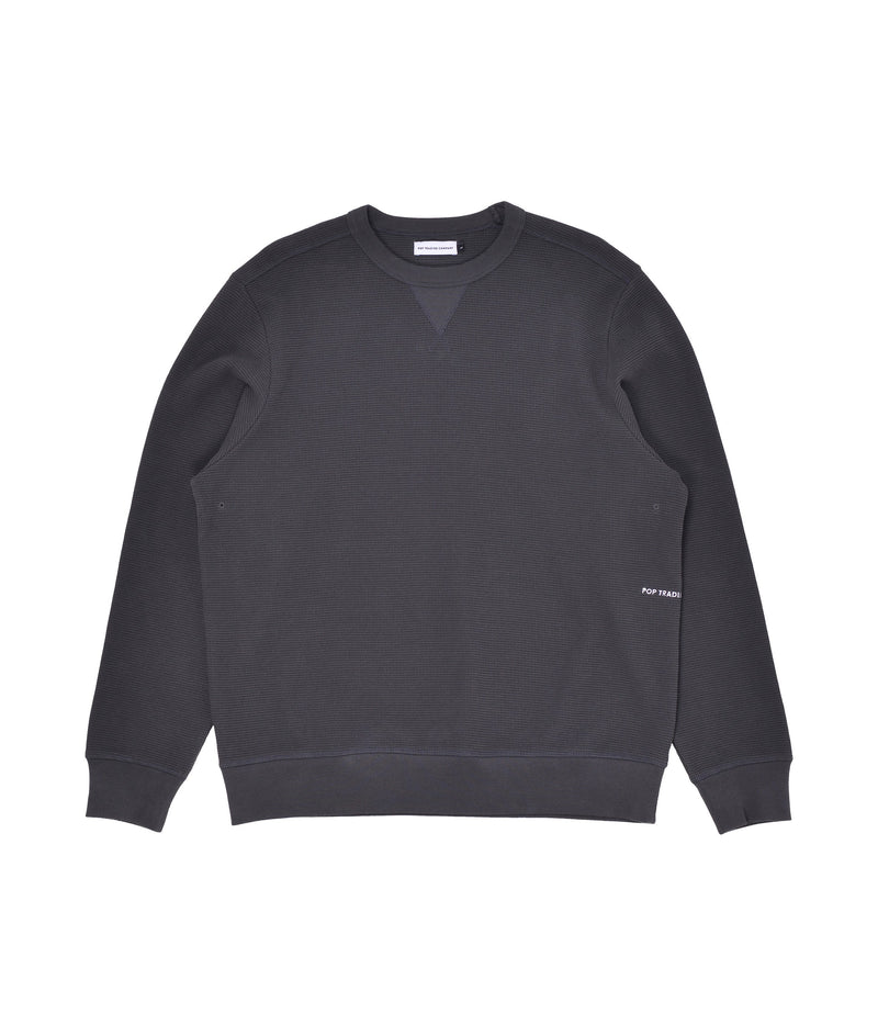 Pop Waffle Crewneck Charcoal