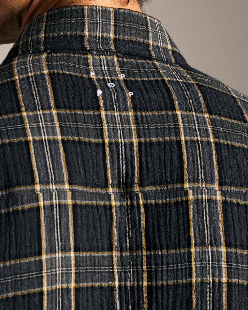 Pop Checked Shirt Grey